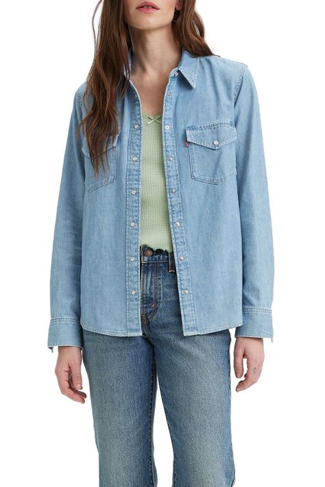 Camisa Mujer Iconic Western Celeste Levis 16786-0018-0