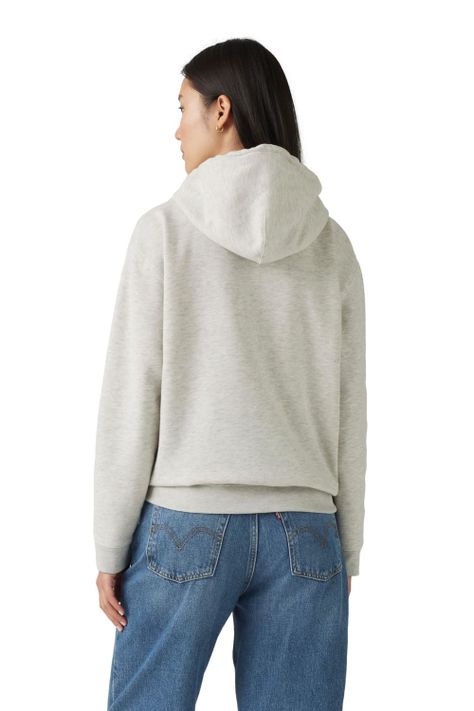 Polerón Mujer Graphic Everyday Hoodie Gris Levis A8801-0027-1