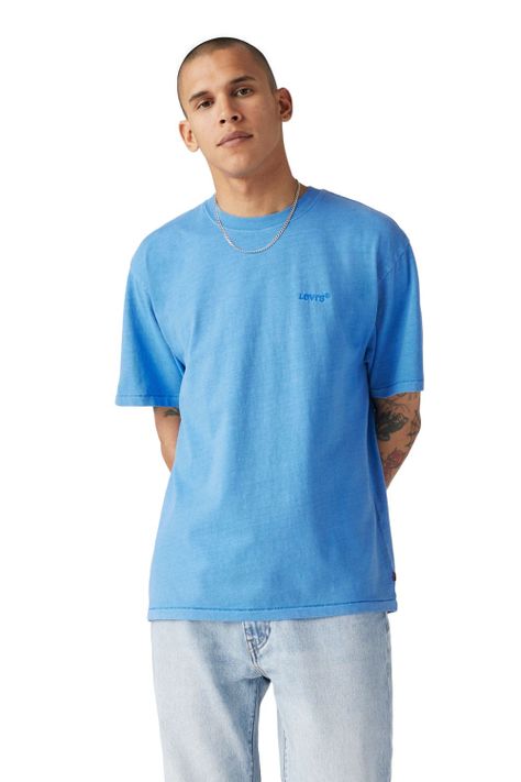 Polera Hombre Red Tab Vintage Tee Azul Levis A0637-0114-0