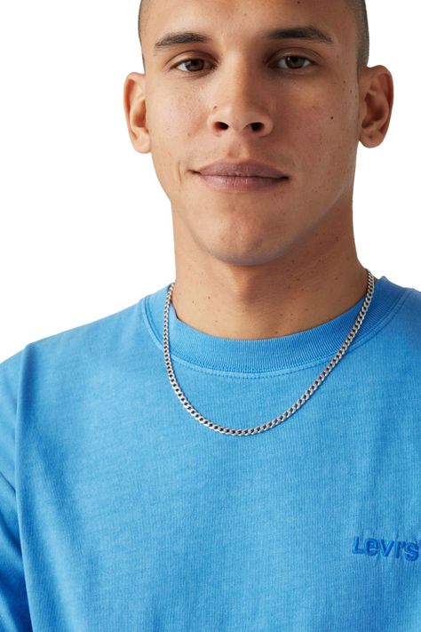 Polera Hombre Red Tab Vintage Tee Azul Levis A0637-0114-3
