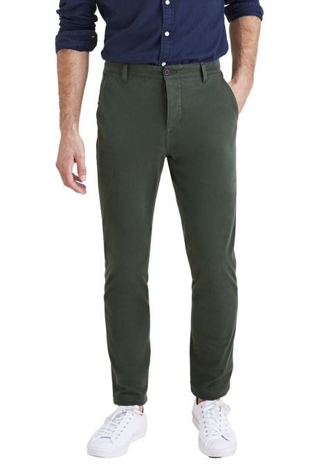 Pantalón Hombre Supreme Flex Skinny Fit Verde-0