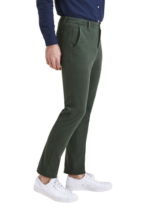 Pantalón Hombre Supreme Flex Skinny Fit Verde-1