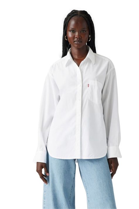 Camisa Mujer Harlie New Bf Shirt Blanco Levis 001HM-0003-0