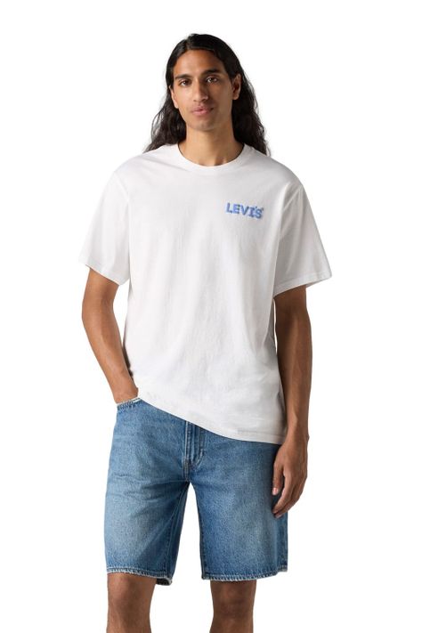 Polera Hombre Ss Relaxed Fit Tee Blanco Levis 16143-1812-0