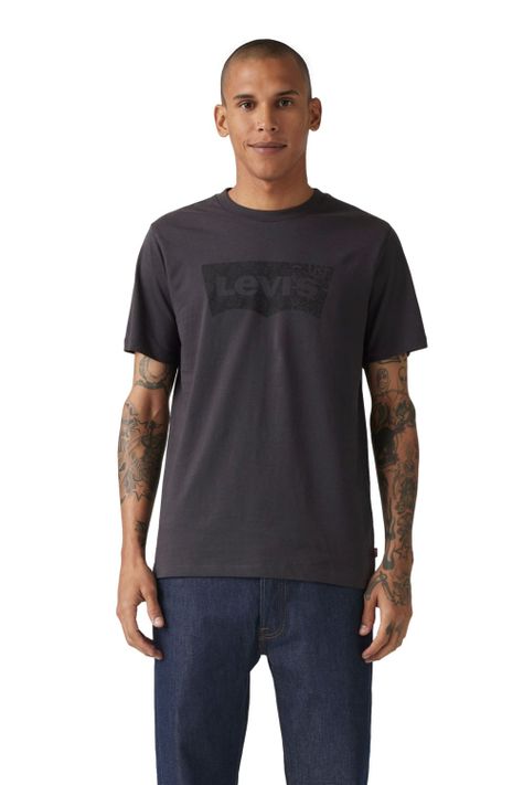 Polera Hombre Graphic Crewneck Tee Negro Levis 22491-1920-0