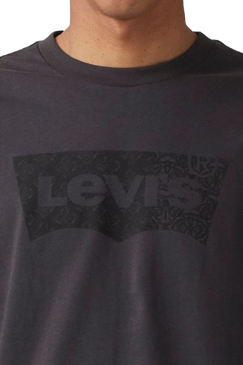 Polera Hombre Graphic Crewneck Tee Negro Levis 22491-1920-2