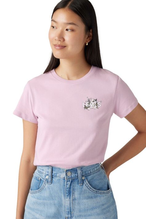 Polera Mujer The Perfect Tee Rosado Levis 17369-3018-2
