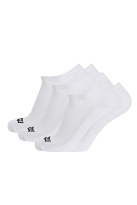 Medias Hombre 3 Pares Blanco Levis 37863-0420-0