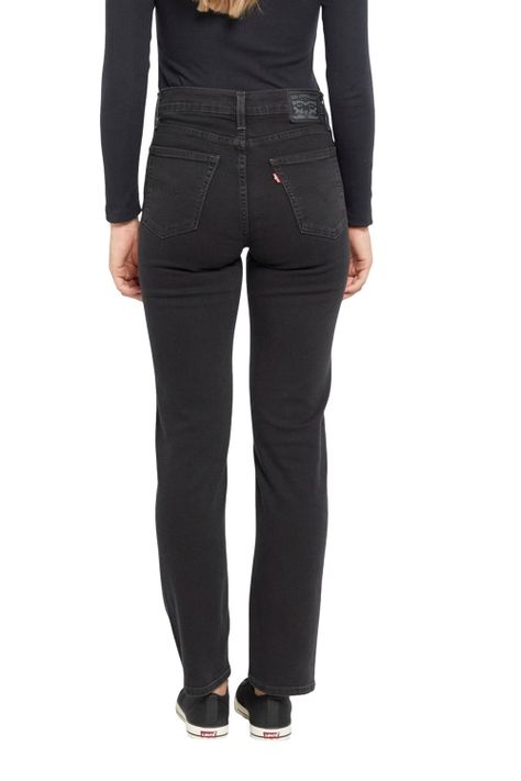Jeans Mujer 724 High Rise Straight Negro Levis 18883-0324-2