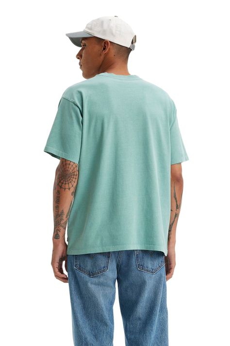 Polera Hombre Red Tab Vintage Tee Verde Levis A0637-0123-1