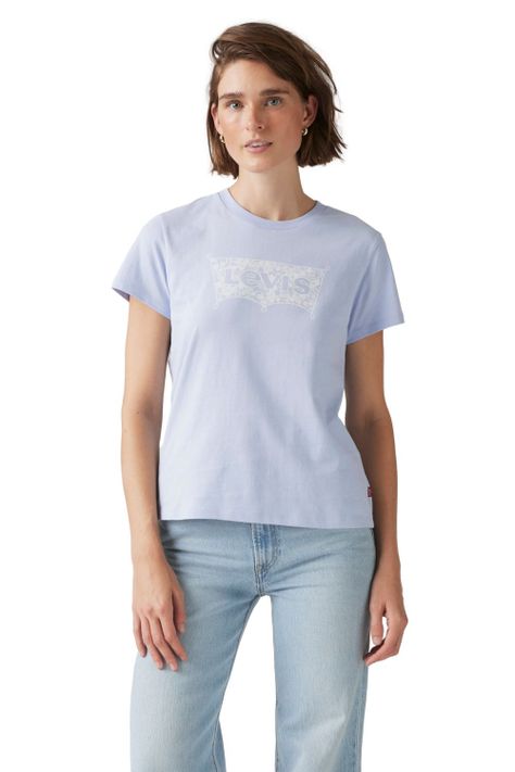 Polera Mujer The Perfect Tee Celeste Levis 17369-3052-0