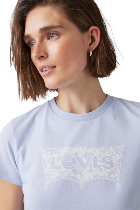 Polera Mujer The Perfect Tee Celeste Levis 17369-3052-3