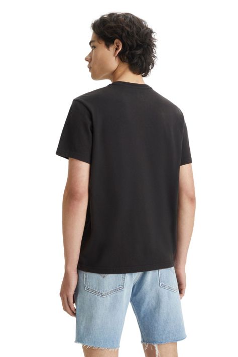 Polera Hombre Ss Relaxed Baby Tab T Negro Levis 79554-0025-1