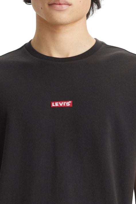 Polera Hombre Ss Relaxed Baby Tab T Negro Levis 79554-0025-2