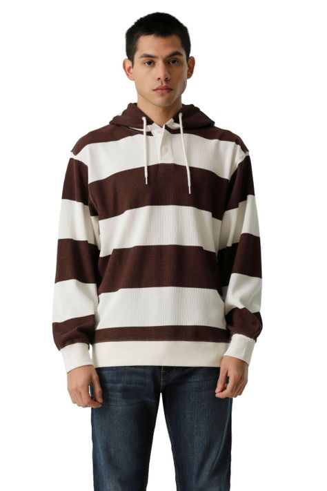 Polerón Hombre Thermal Rugby Café Levis 001ML-0001-0