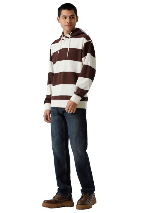 Polerón Hombre Thermal Rugby Café Levis 001ML-0001-3