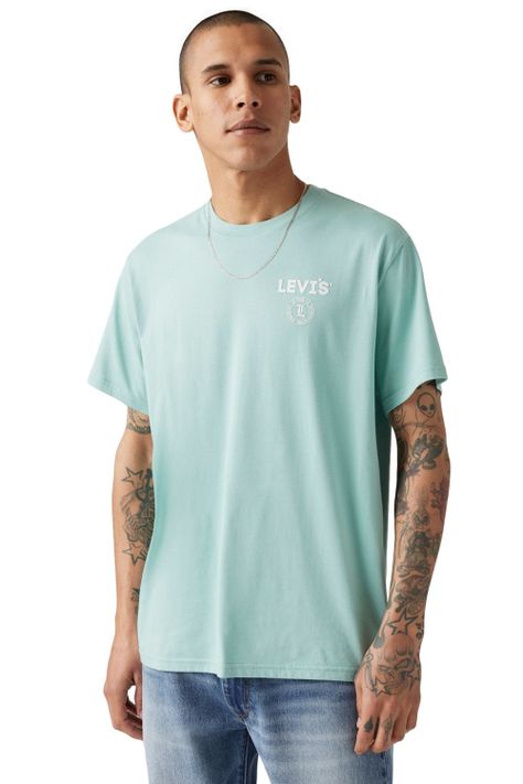 Polera Hombre Ss Relaxed Fit Tee Verde Levis 16143-1501-0