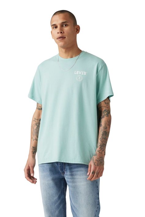 Polera Hombre Ss Relaxed Fit Tee Verde Levis 16143-1501-2