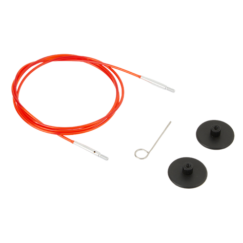 Cable conector 100cm (76cm) palillos Intercambiables KnitPro-0