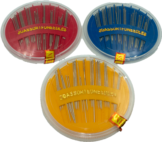 Agujas para coser surtidas 30 uds rueda plástica N902-0