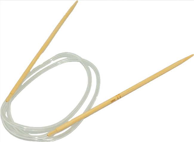 Palillo circular de bambú 3.0mm Circular knitting needles-0