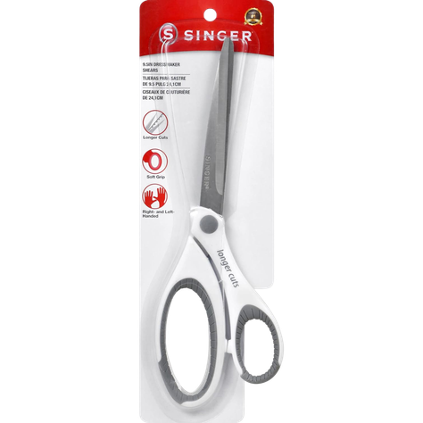 Tijeras Premium Cortes Largos Para Telas Singer® 9.5' (24cm)-0