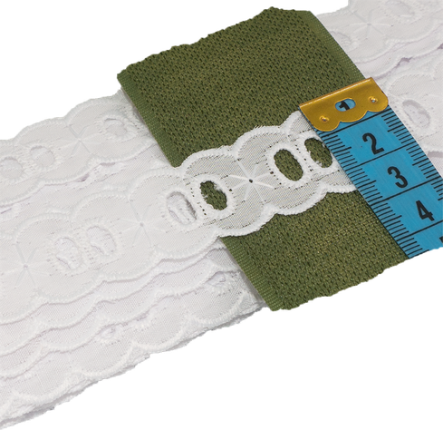 Broderie bordado TC0711 Pieza 13.70mt 2.5cm ancho-0