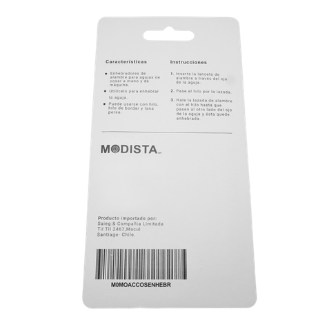 Enhebrador de agujas plastico Modista®, pack 3 Enhebradores-1