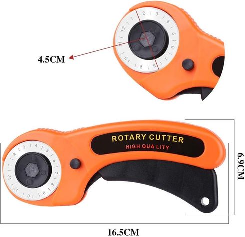Cortador para telas circular 45mm Rotary Cutter-1