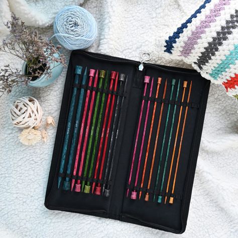 Set 9 palillos rectos 35cm Knit Pro Symfonie Dreamz-3