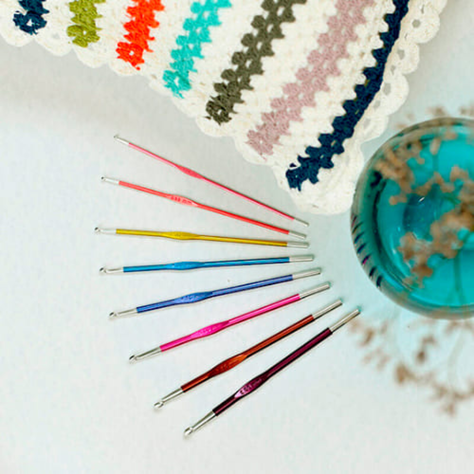 Set de Crochet Aluminio Premium Zing KnitPro-2
