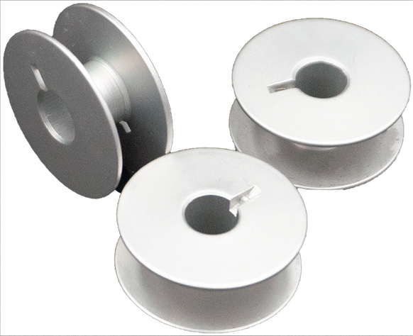 Carretel industrial de aluminio 3 unidades-0
