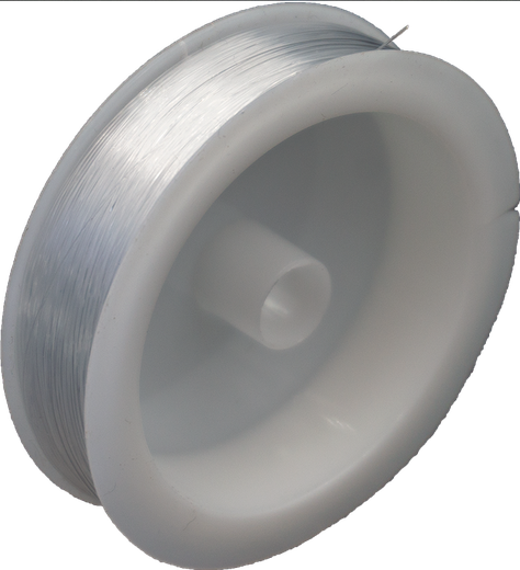 Hilo de pescar artesanías y bisutería 0.4 (0.40)mm 100mt-0