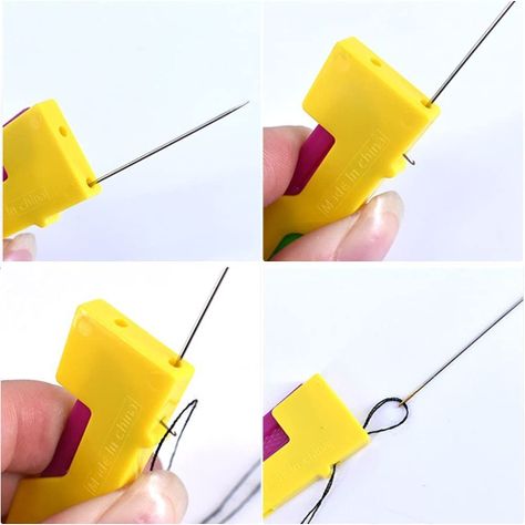 Enhebrador mágico automatico, 3 unidades-2