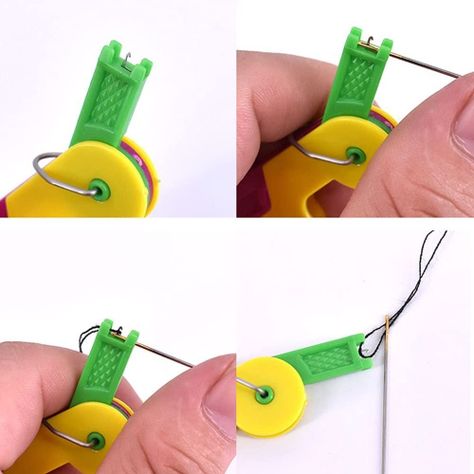 Enhebrador mágico automatico, 3 unidades-3
