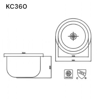 Lavacopas KC360-2