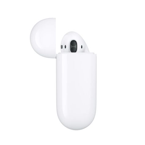 AIRPODS 2ª GENERACIÓN CON ESTUCHE DE CARGA APPLE Y CABLE LIGHTNING REACONDICIONADOS -2