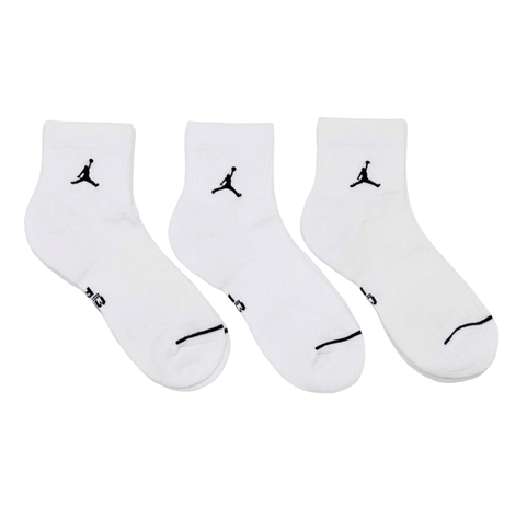 Calcetines Pack x3 Jordan Everyday Dri Fit  Blanco y Negro-1
