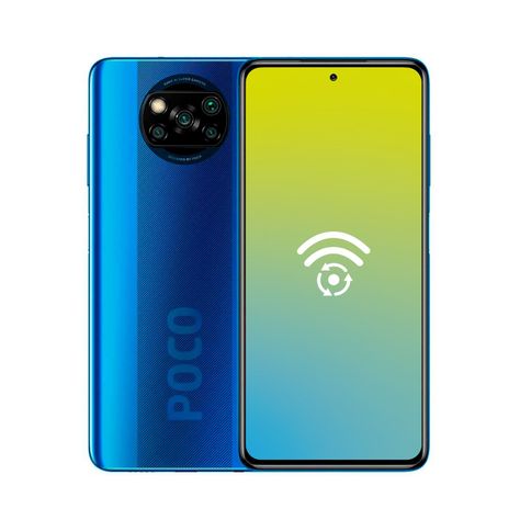 Celular Xiaomi Poco X3 NFC 128GB Azul- Reacondicionado-0