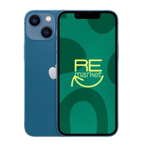 Celular Iphone 13 128 GB Azul- Reacondicionado-0