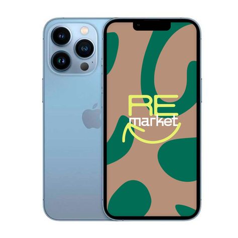 Celular Iphone 13 Pro Max 256 Gb Celeste - Reacondicionado-0