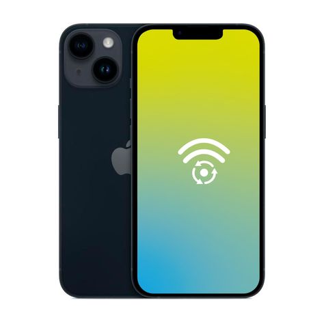 Celular Iphone 14 128 Gb Negro- Reacondicionado-0