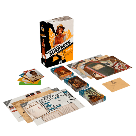 Juego de Mesa  Suspects: Claire Harper Entra En Escena-1