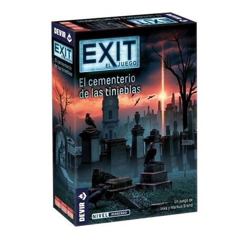 Juego de Mesa  Exit El Cementerio de las Tinieblas-0