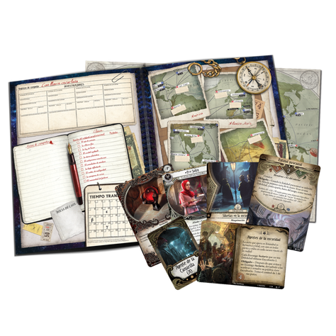 Juego de Mesa - Arkham Horror LCG: Las Llaves Escarlata (Expansión Campaña)-1