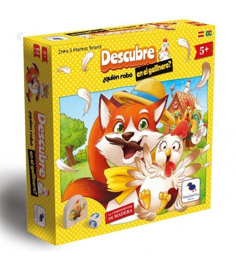 Juego de Mesa  Descubre quien robo en el gallinero-0
