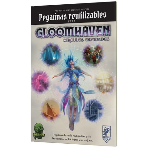 Juego de Mesa  Gloomhaven Círculos Olvidados - Removable Stickers-0