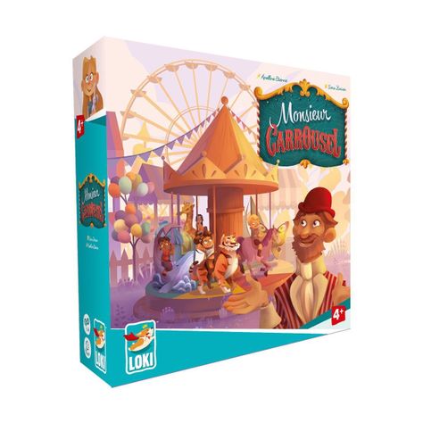 Juego de Mesa  Monsieur Carrousel-0
