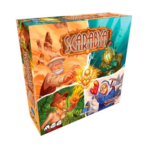 Juego de Mesa  Scarabya-0