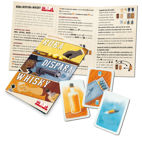 Juego de Mesa  Roba Dispara Whisky-1